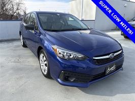 2023 Subaru Impreza with Sapphire Blue Pearl Exterior