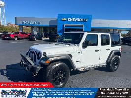 2021 Jeep Wrangler with Bright White Clearcoat Exterior