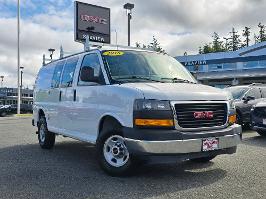 2018 GMC Savana Cargo Van with White Exterior