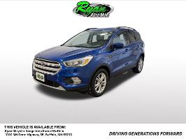 2018 Ford Escape with Lightning Blue Metallic Exterior