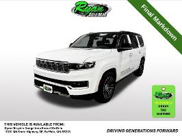 2023 Jeep Grand Wagoneer with Bright White Clearcoat Exterior