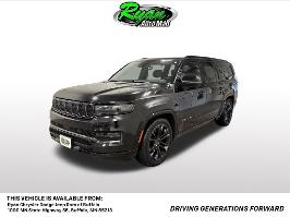 2024 Jeep Grand Wagoneer L with Diamond Black Crystal Pearlcoat Exterior