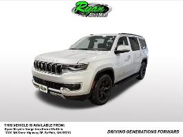 2022 Jeep Wagoneer with Silver Zynith Exterior