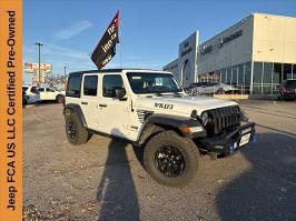 2023 Jeep Wrangler 4Xe with White Exterior