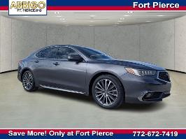 2018 Acura TLX with Modern Steel Metallic Exterior