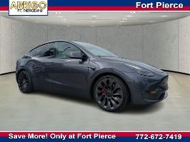 2022 Tesla Model Y with Midnight Silver Metallic Exterior