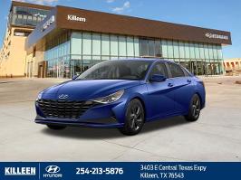 2023 Hyundai Elantra Hybrid with Intense Blue Exterior