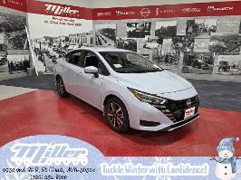 2025 Nissan Versa with Gray Sky Pearl Exterior