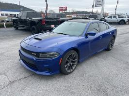 2020 Dodge Charger with Indigo Blue Exterior