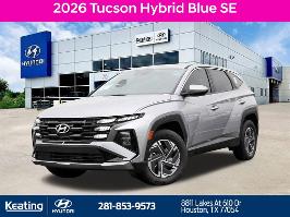 2026 Hyundai Tucson Hybrid with Shimmering Silver Exterior