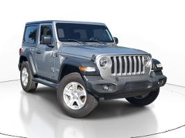 2021 Jeep Wrangler with Billet Silver Metallic Clearcoat Exterior