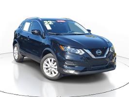 2022 Nissan Rogue Sport with Magnetic Black Pearl Exterior