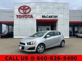 2014 Chevrolet Sonic with Silver Ice Metallic Exterior