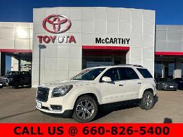 2014 GMC Acadia with Summit White Exterior