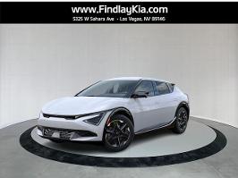 2025 Kia EV6 with Glacier White Pearl Exterior