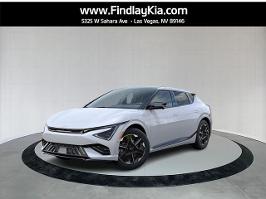 2025 Kia EV6 with Glacier White Pearl Exterior