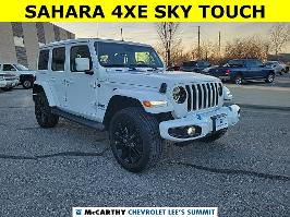 2021 Jeep Wrangler 4Xe with Bright White Clearcoat Exterior