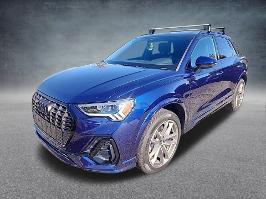 2025 Audi Q3 with Navarra Blue Metallic Exterior