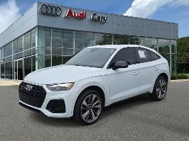 2023 Audi SQ5 Sportback with Glacier White Metallic Exterior