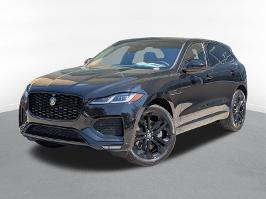 2026 Jaguar F-PACE with SANTORINI BLACK Exterior