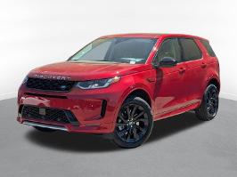 2025 Land Rover Discovery Sport with FIRENZE RED Exterior