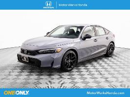 2026 Honda Civic Hatchback with Urban Gray Pearl Exterior