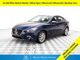 2016 Mazda Mazda3 with Deep Crystal Blue Mica Exterior