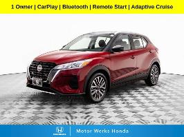 2023 Nissan Kicks with Scarlet Ember Tintcoat/Super Black Exterior