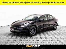 2021 Tesla Model 3 with Solid Black Exterior