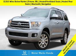 2016 Toyota Sequoia with Silver Sky Metallic Exterior