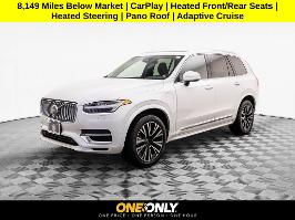 2024 Volvo XC90 Recharge Plug-In Hybrid with Crystal White Metallic Exterior