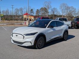 2024 Ford Mustang Mach-E with Star White Metallic Tri-Coat Exterior