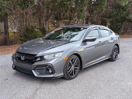 2021 Honda Civic Hatchback with Polished Metal Metallic Exterior