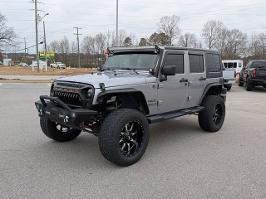 2017 Jeep Wrangler Unlimited with Billet Silver Metallic Clearcoat Exterior