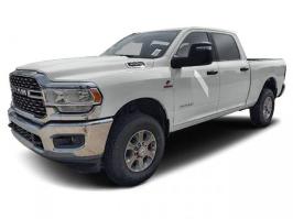 2024 Ram 3500 with Bright White Clearcoat Exterior