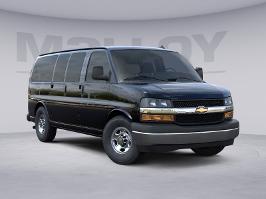2025 Chevrolet Express Passenger with black Exterior