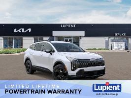 2026 Kia Sportage Hybrid with Snow White Pearl Exterior