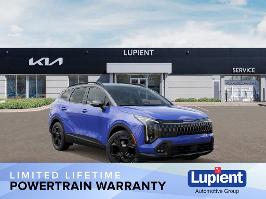 2026 Kia Sportage with Nebular Blue/Black Roof Exterior