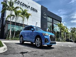 2022 Audi Q3 with Turbo Blue Exterior