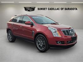 2016 Cadillac SRX with Crystal Red Tintcoat Exterior
