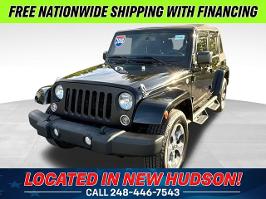 2018 Jeep Wrangler JK Unlimited with Black Clearcoat Exterior