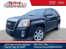 2015 GMC Terrain with Dark Sapphire Blue Metallic Exterior