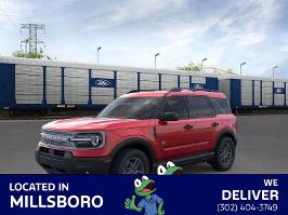 2025 Ford Bronco Sport with Ruby Red Metallic Tc Exterior