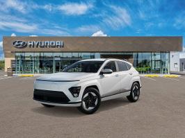 2025 Hyundai Kona Electric with Atlas White Exterior