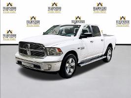 2018 Ram 1500 with Bright White Clearcoat Exterior