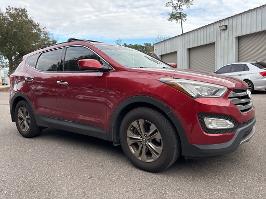 2014 Hyundai Santa Fe Sport with Serrano Red Exterior