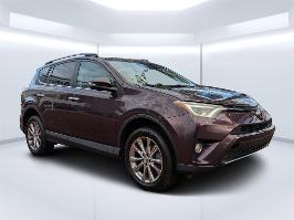 2018 Toyota RAV4 with Black Currant Metallic Exterior