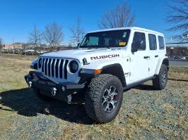 2021 Jeep Wrangler with Bright White Clearcoat Exterior