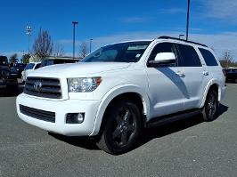 2016 Toyota Sequoia with Super White Exterior