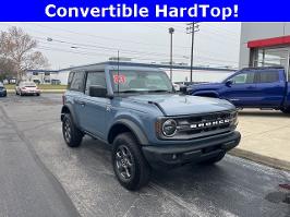 2023 Ford Bronco with Azure Gray Metallic Tri-Coat Exterior
